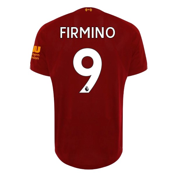 Maillot Football Liverpool NO.9 Firmino Domicile 2019-20 Rouge